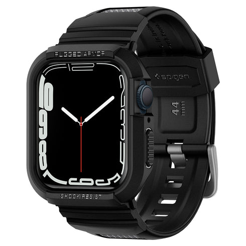 Spigen כיסוי+רצועה ל-Apple Watch Series (45mm / 44mm) – Rugged Armor Pro